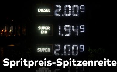 Dieselpreis droht Anstieg auf über drei Euro pro Liter