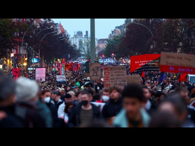 Überwiegend friedliche Teilnehmer bei „Revolutionären 1. Mai-Demo“ in Berlin