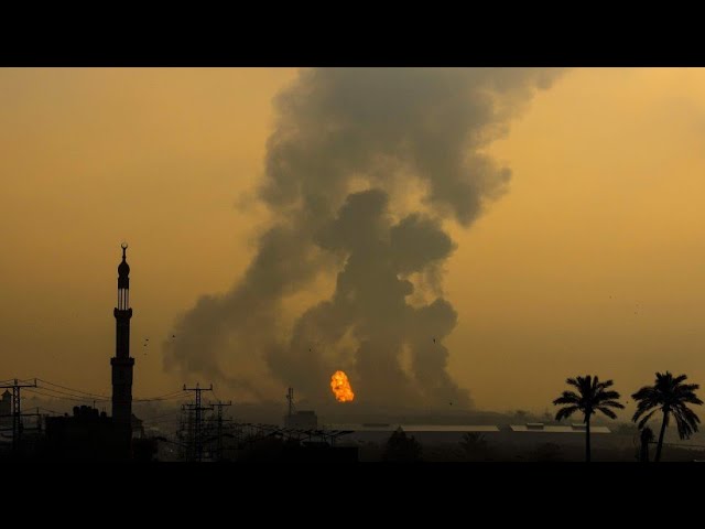 Reaktion auf Raketenangriff: Israelische Luftwaffe greift Ziele im Gazastreifen an