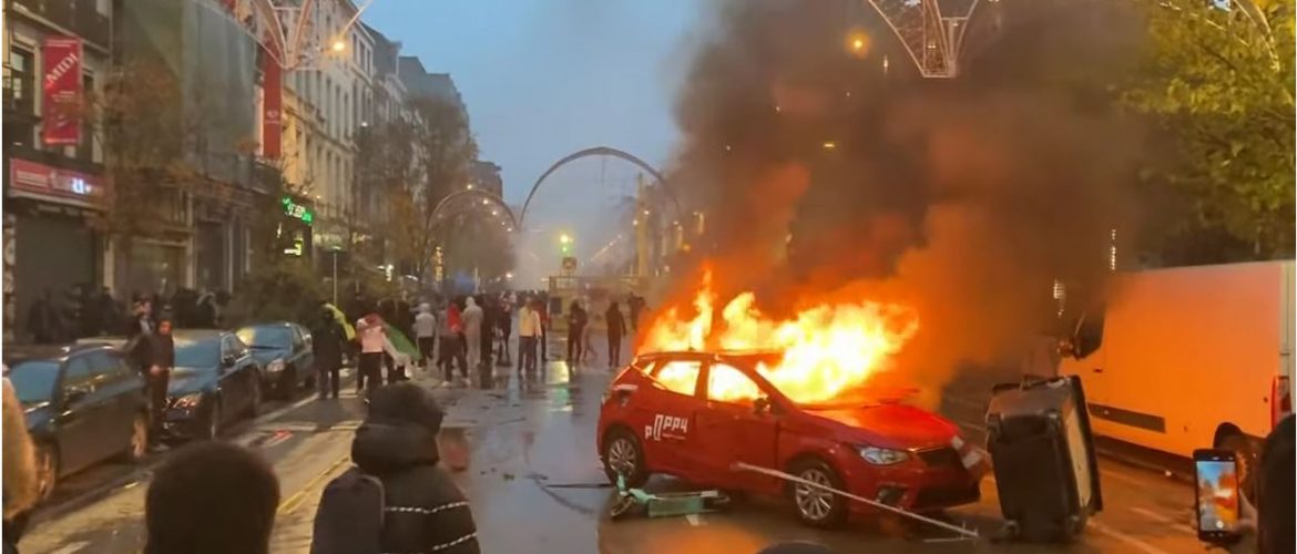 Marokkaner-Aufstand in Brüssel