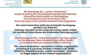 Rückschlag für die „Letzte Generation“