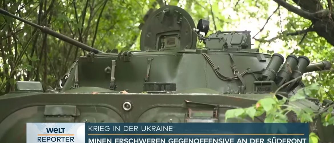 Ukraine: Jede Offensive erstarrt in den Minenfeldern