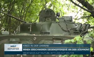 Ukraine: Jede Offensive erstarrt in den Minenfeldern