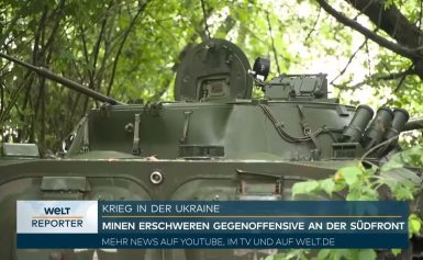 Ukraine: Jede Offensive erstarrt in den Minenfeldern