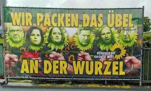 Plakatstreit in Hessen