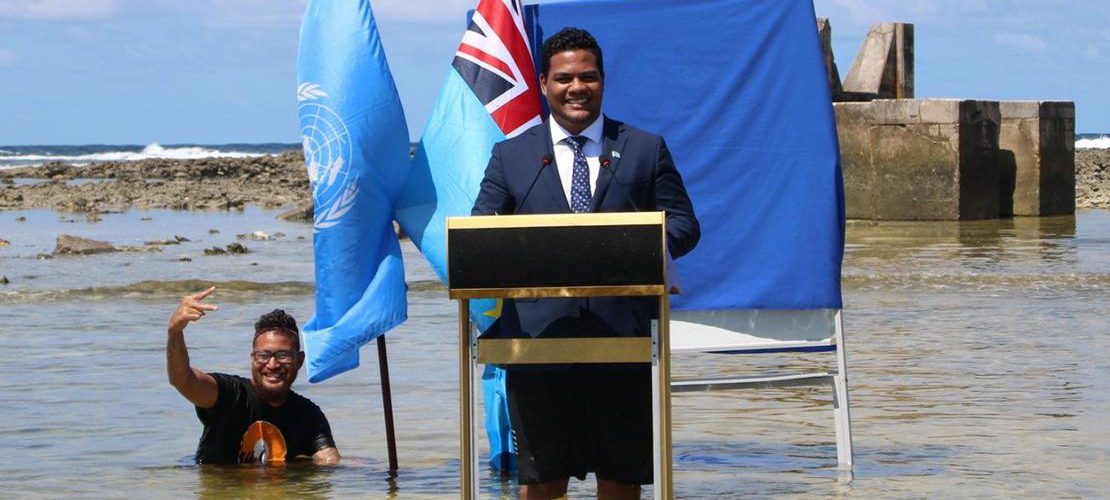 Dubai und Tuvalu: Geld verdienen mit dem Klimaschwindel