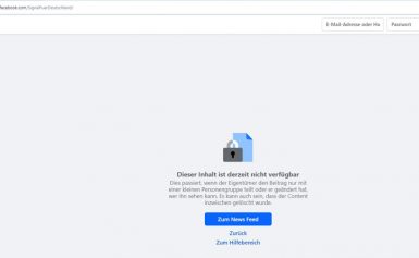 Facebook sperrt Signal für Deutschland
