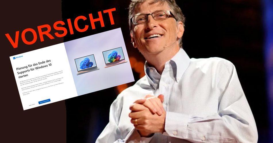 Windows 10 Supportende 2025: Wie Microsoft Sie jetzt abzocken will