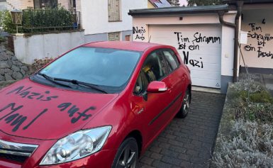 Terror gegen AfD-Mitglieder