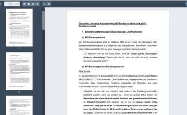 AfD-Geheimgutachten des „Verfassungsschutzes“ geleakt