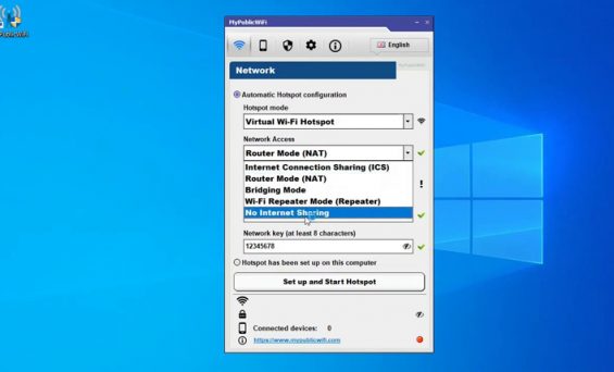 Kostenlos einen WLAN-Hotspot erzeugen