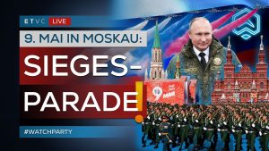 Russland: 9. Mai Siegesparade auf dem Roten Platz