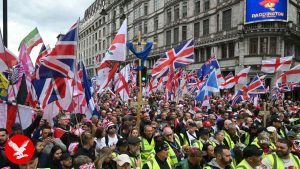 Tommy Robinsons Demo „Unite the Kingdom“ füllt die Straßen Londons