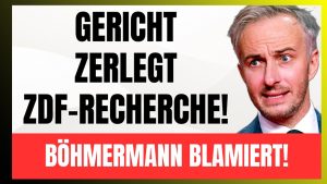 Schönbohm hatte recht: Gericht stellt Böhmermann bloß!